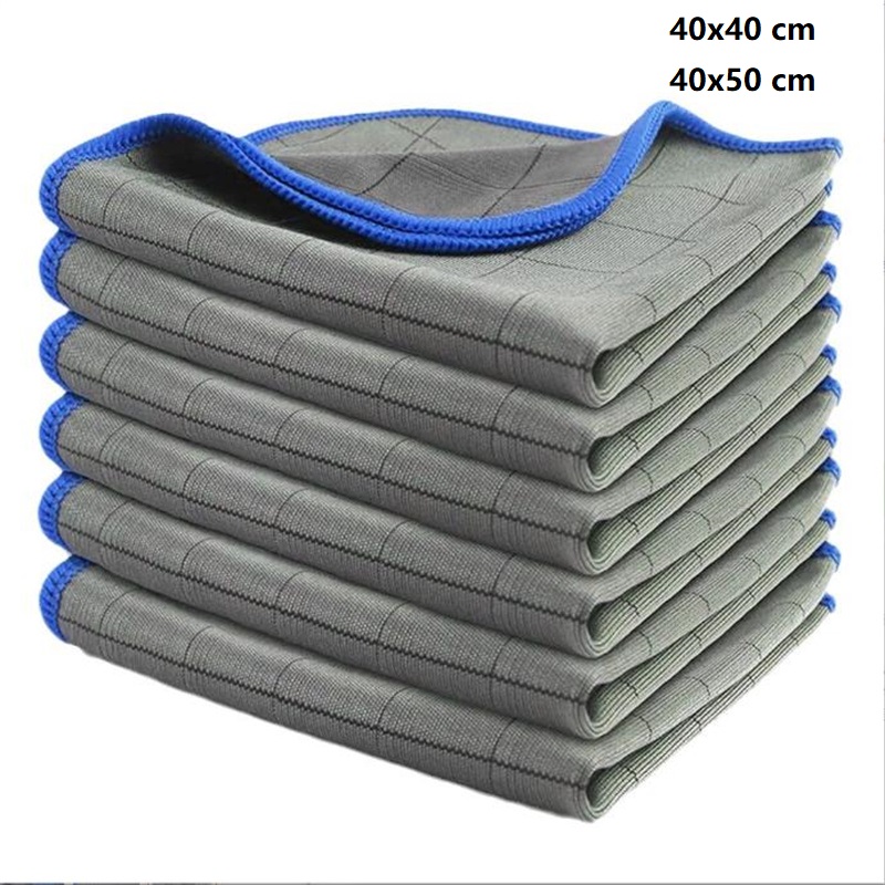 Microfiber Towel Detailing - Carbon Fiber Car Cleaning Cloth Washing