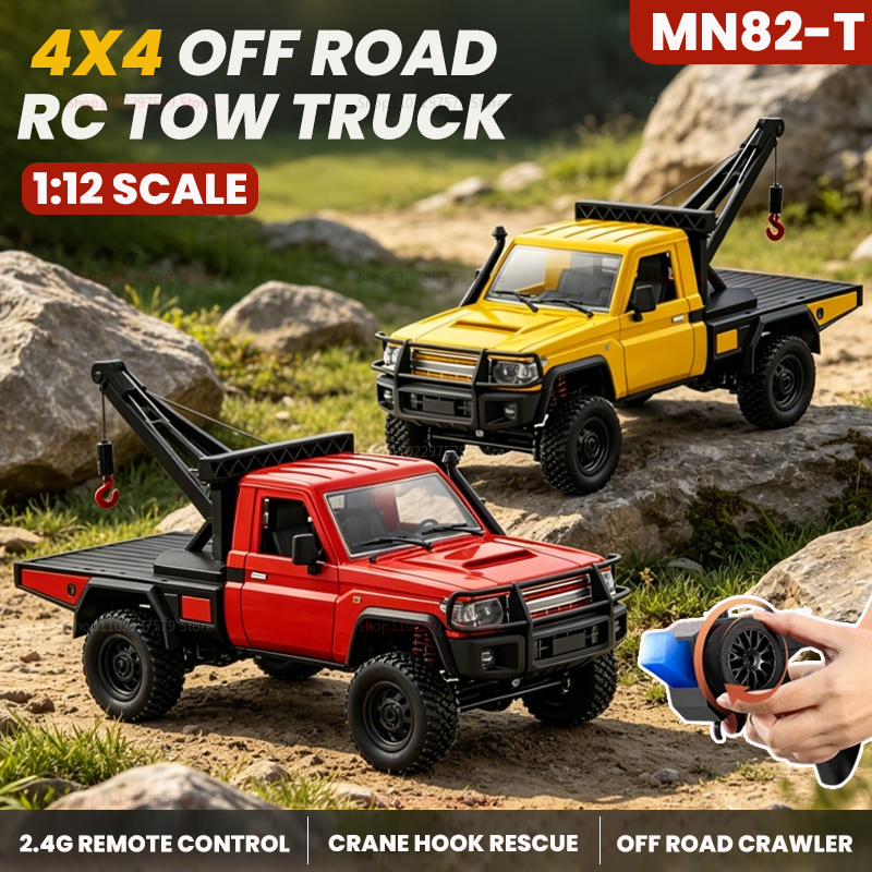 Dirt Brush Interior - New MN82 MN82T RC Crawler 1/12