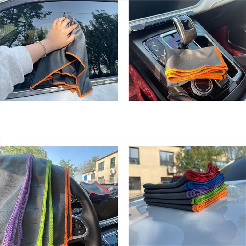 Carbon Fiber Car Cleaning Clot - Microfiber Towel Detailing avaliação e preço