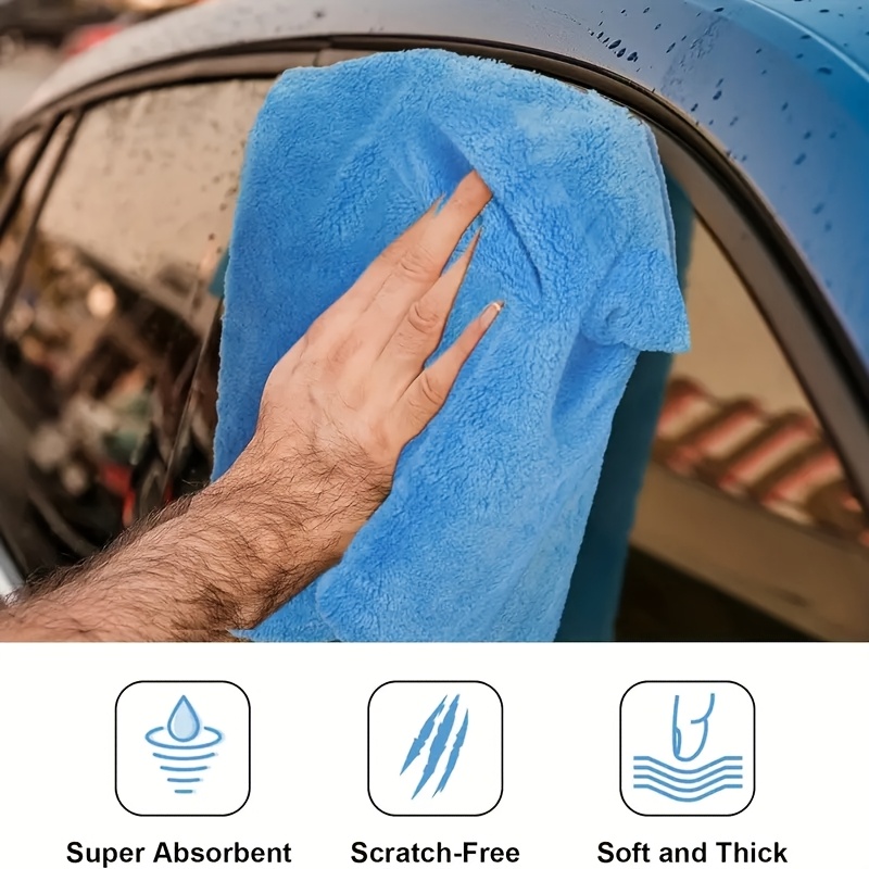 1/3/5PCS Microfiber Cleaning C - Microfiber Towel Detailing avaliação e preço