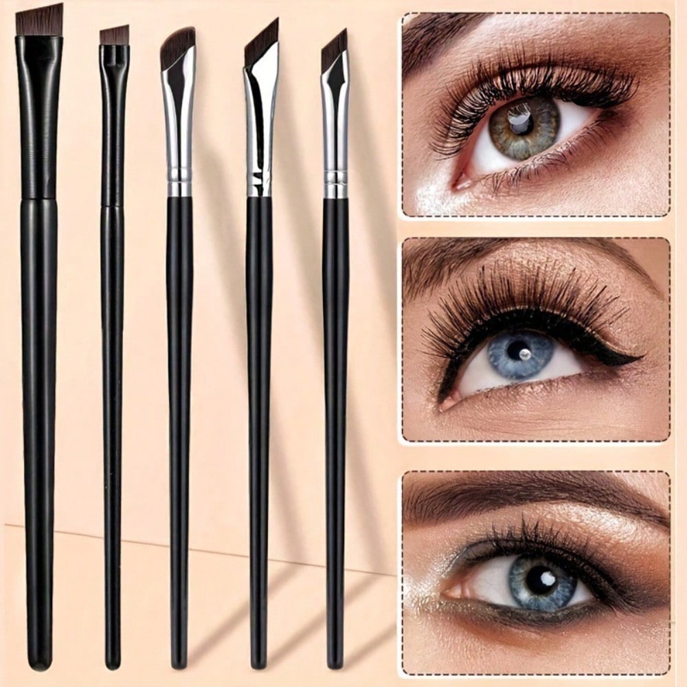 5 Makeup Brush Set, Sickle Eye - Detailing Brush Set avaliação e preço