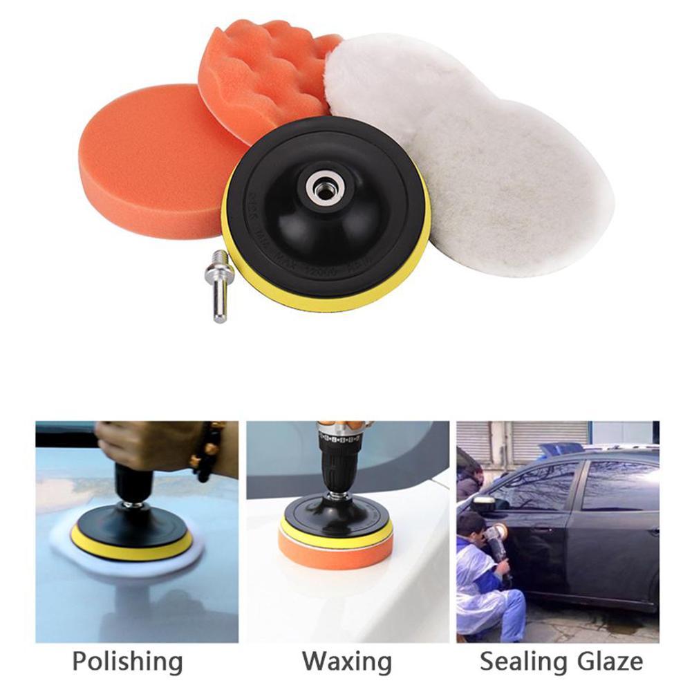 6pcs/set Car Polishing Sponge  - Polish Pad Set Buffer avaliação e preço