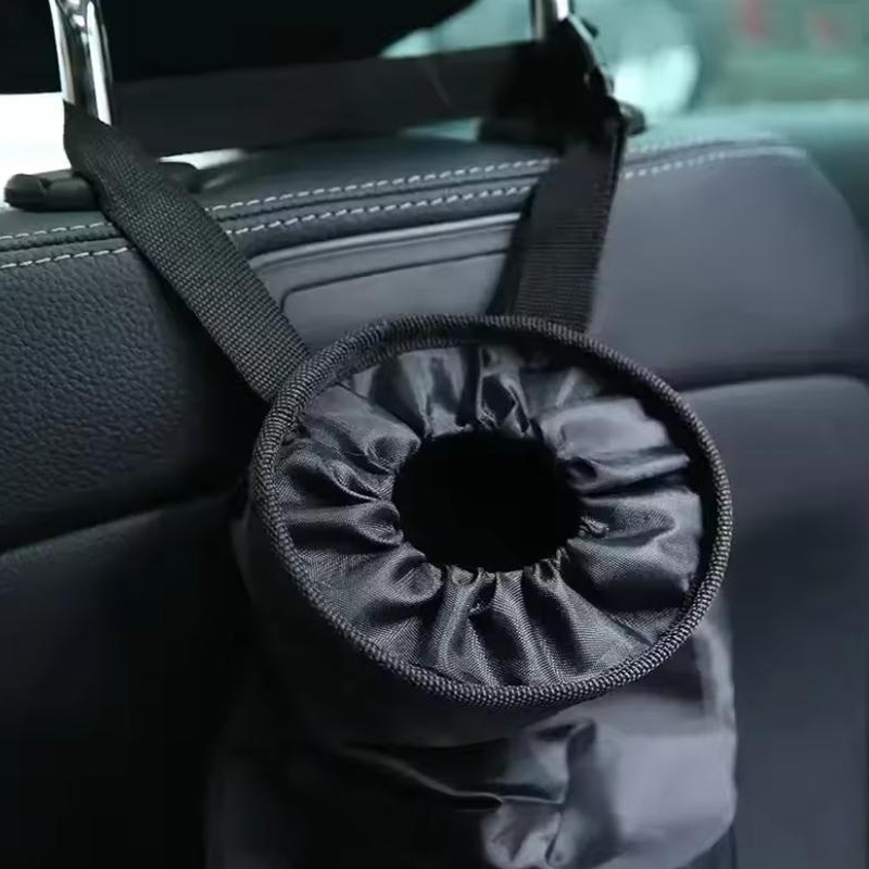 1pc Car Seat Back Trash Holder - Seat Cleaner Fabric avaliação e preço