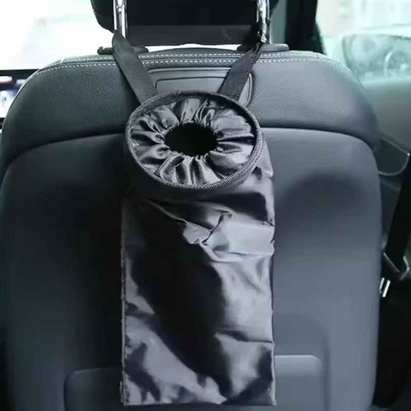 1pc Car Seat Back Trash Holder - Seat Cleaner Fabric avaliação e preço