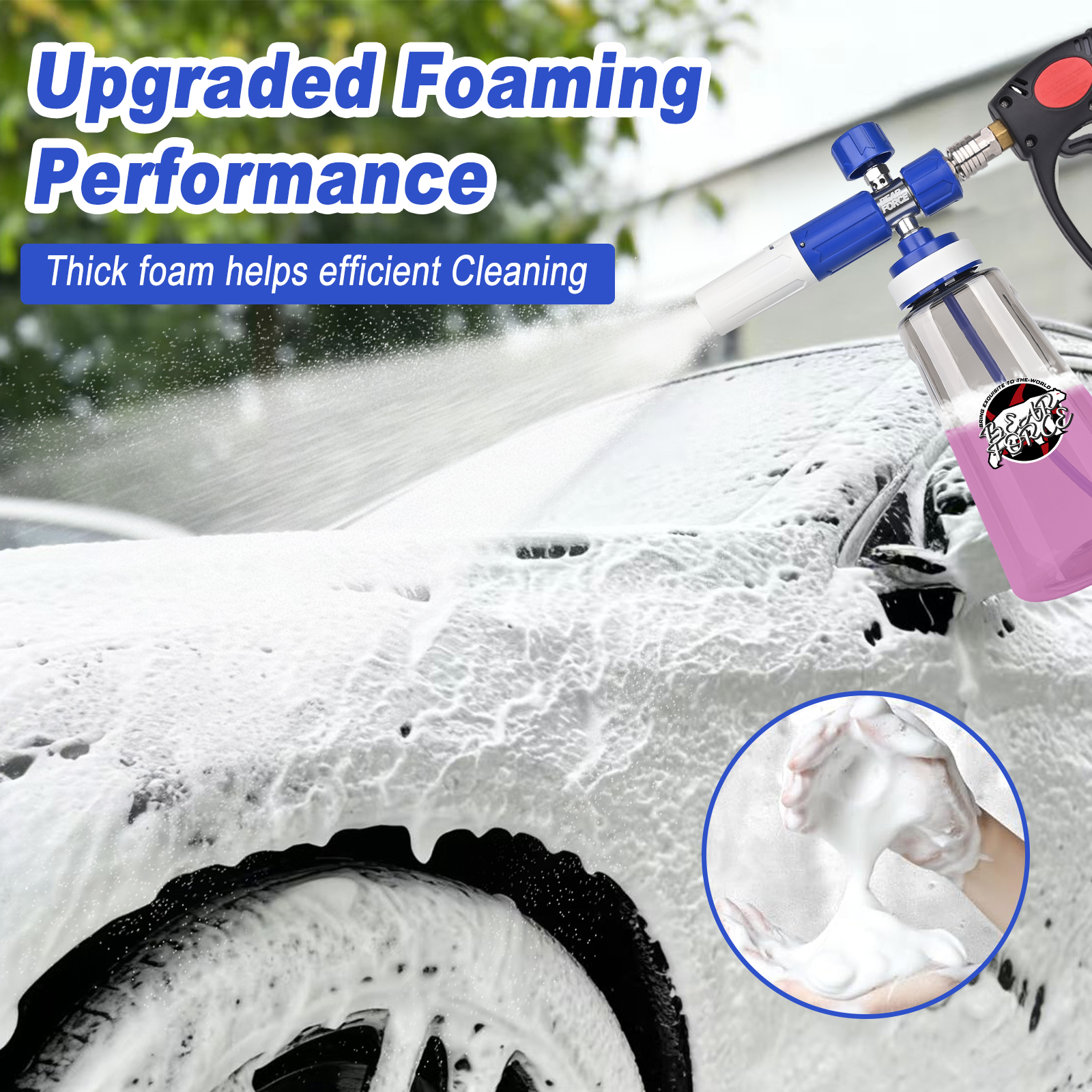 Pressure Washer Upgraded Foam  - Foam Cannon Car Wash avaliação e preço