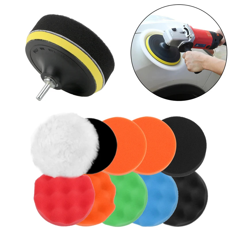 12Pcs/set Car Polishing Pad Pa - Polish Pad Set Buffer avaliação e preço