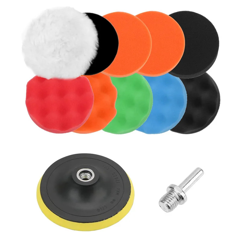 12Pcs/set Car Polishing Pad Pa - Polish Pad Set Buffer avaliação e preço