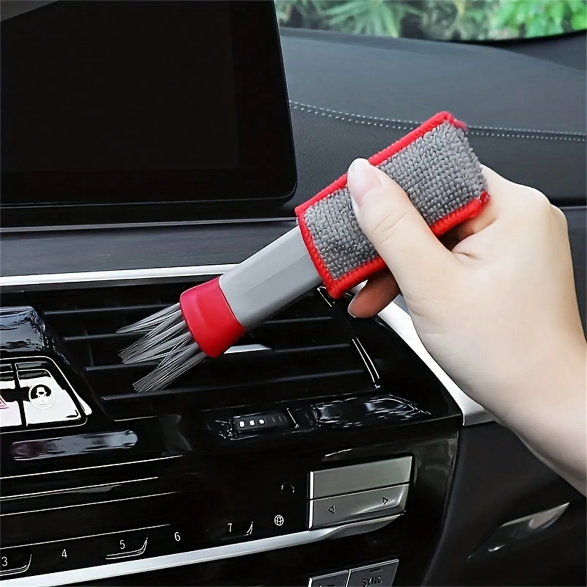 1pc Double-Headed Brush, Car A - Car Cleaning Brush avaliação e preço