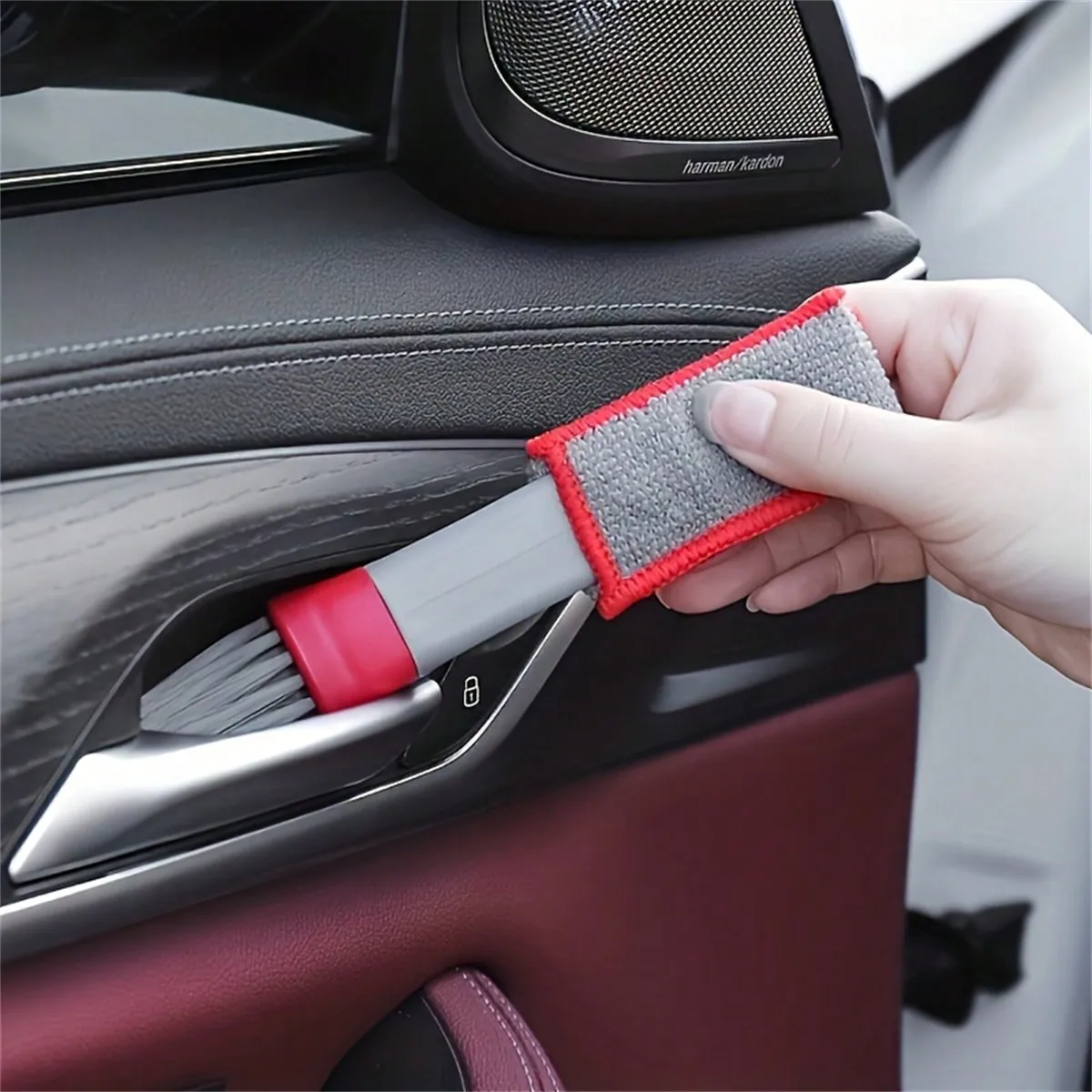 1pc Double-Headed Brush, Car A - Car Cleaning Brush avaliação e preço