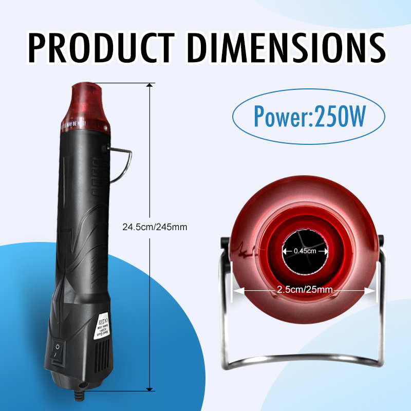220V Hot Air Gun Soldering Tem - Dryer Car Blower avaliação e preço