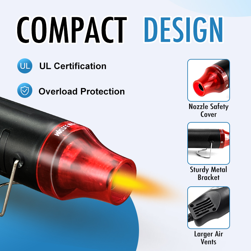 220V Hot Air Gun Soldering Tem - Dryer Car Blower avaliação e preço