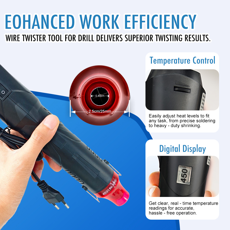 220V Hot Air Gun Soldering Tem - Dryer Car Blower avaliação e preço