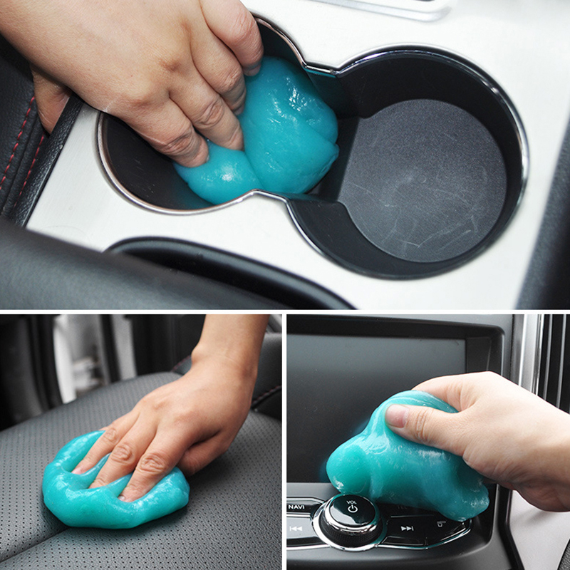 New Car Cleaning Gel Magic Mud - Dirt Brush Interior avaliação e preço