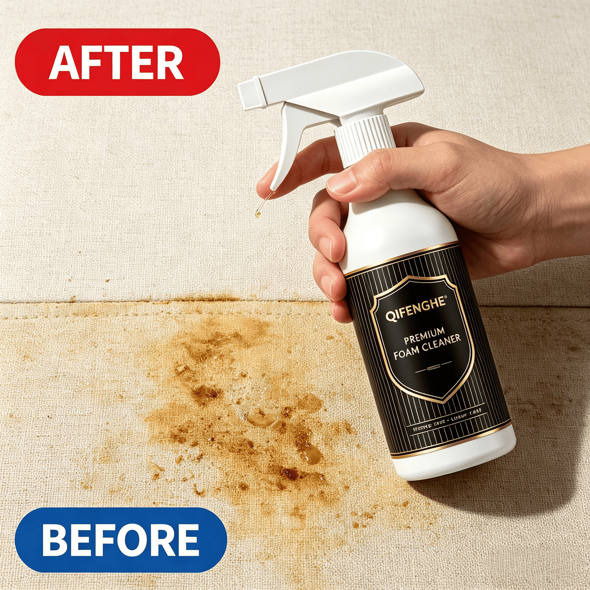 2-in-1 Foam Cleaner – Waterles - Seat Cleaner Fabric avaliação e preço