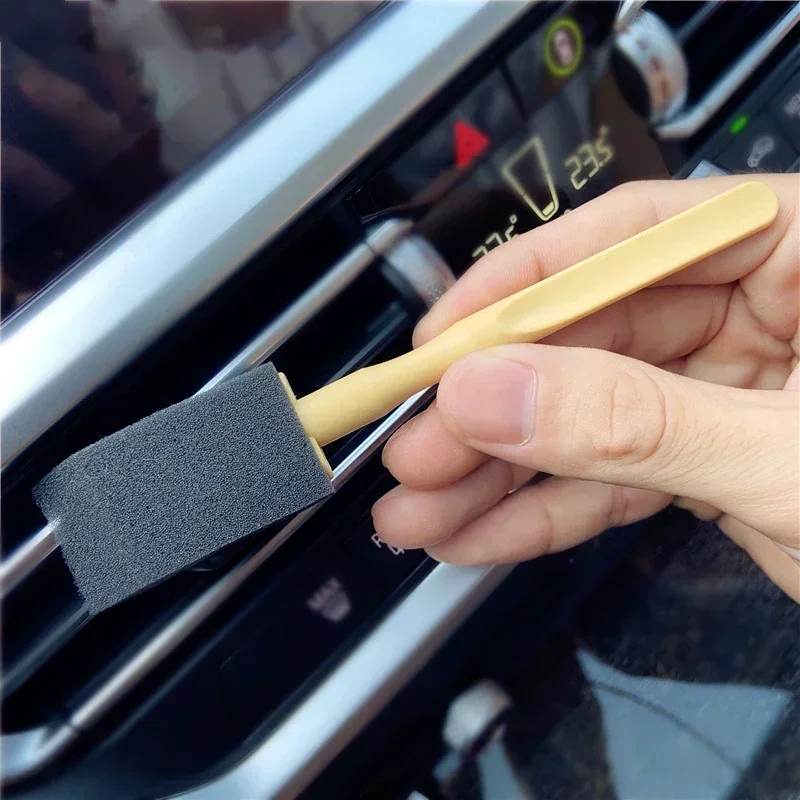 5Pcs Car Air Outlet Sponge Bru - Dirt Brush Interior avaliação e preço