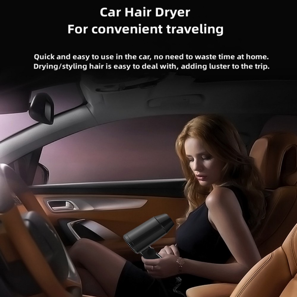 Portable 12V Car Hair Dryer Ho - Dryer Car Blower avaliação e preço