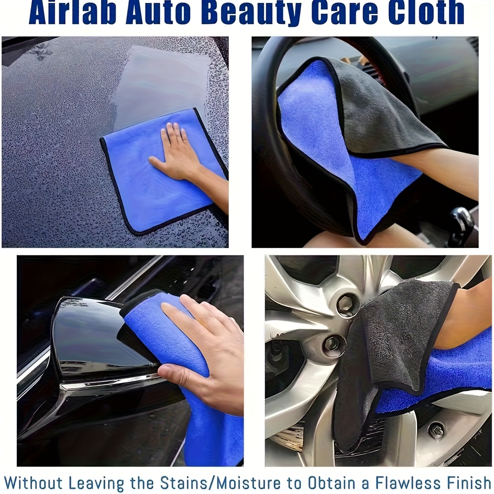1-10pcs Microfiber Car Cleanin - Microfiber Towel Detailing avaliação e preço