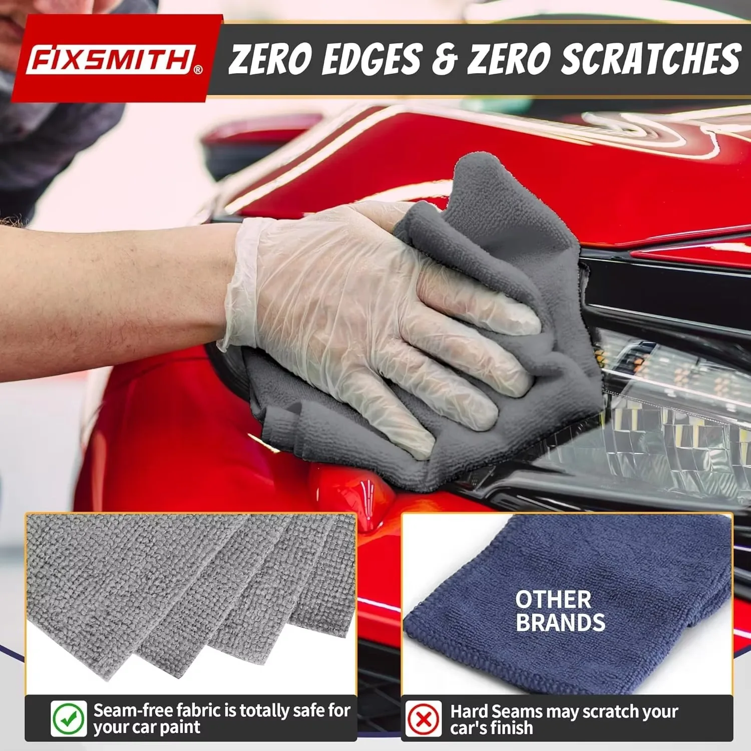 Reusable Thicken Microfiber Cl - Microfiber Towel Detailing avaliação e preço