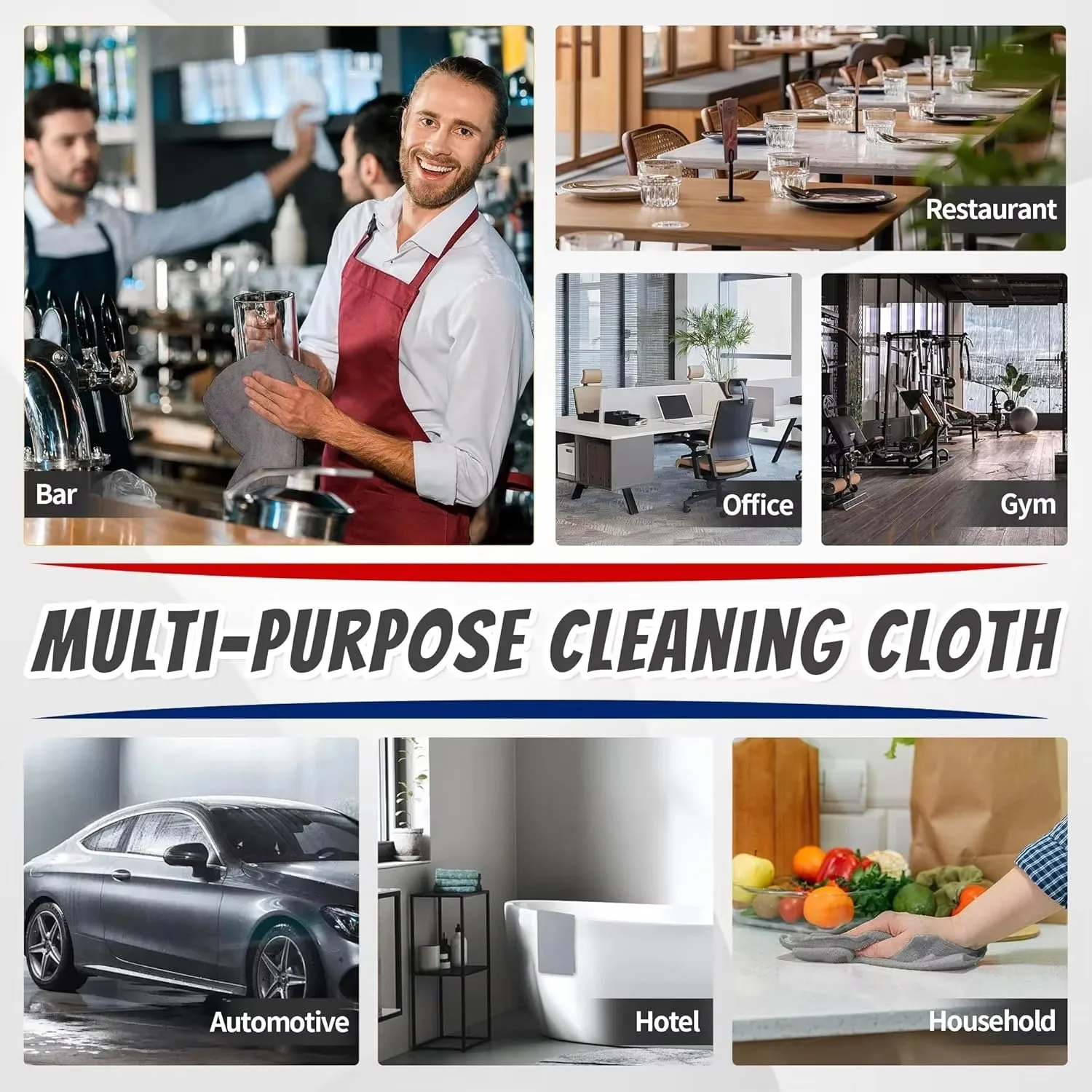 Reusable Thicken Microfiber Cl - Microfiber Towel Detailing avaliação e preço