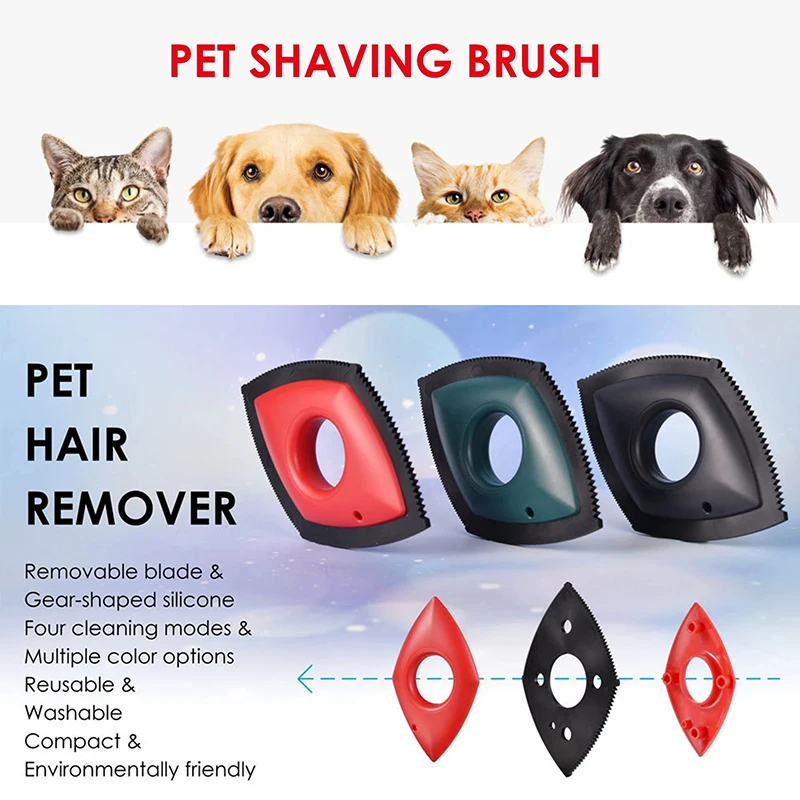 4 Modes Pet Hair Remover Comb  - Seat Cleaner Fabric avaliação e preço