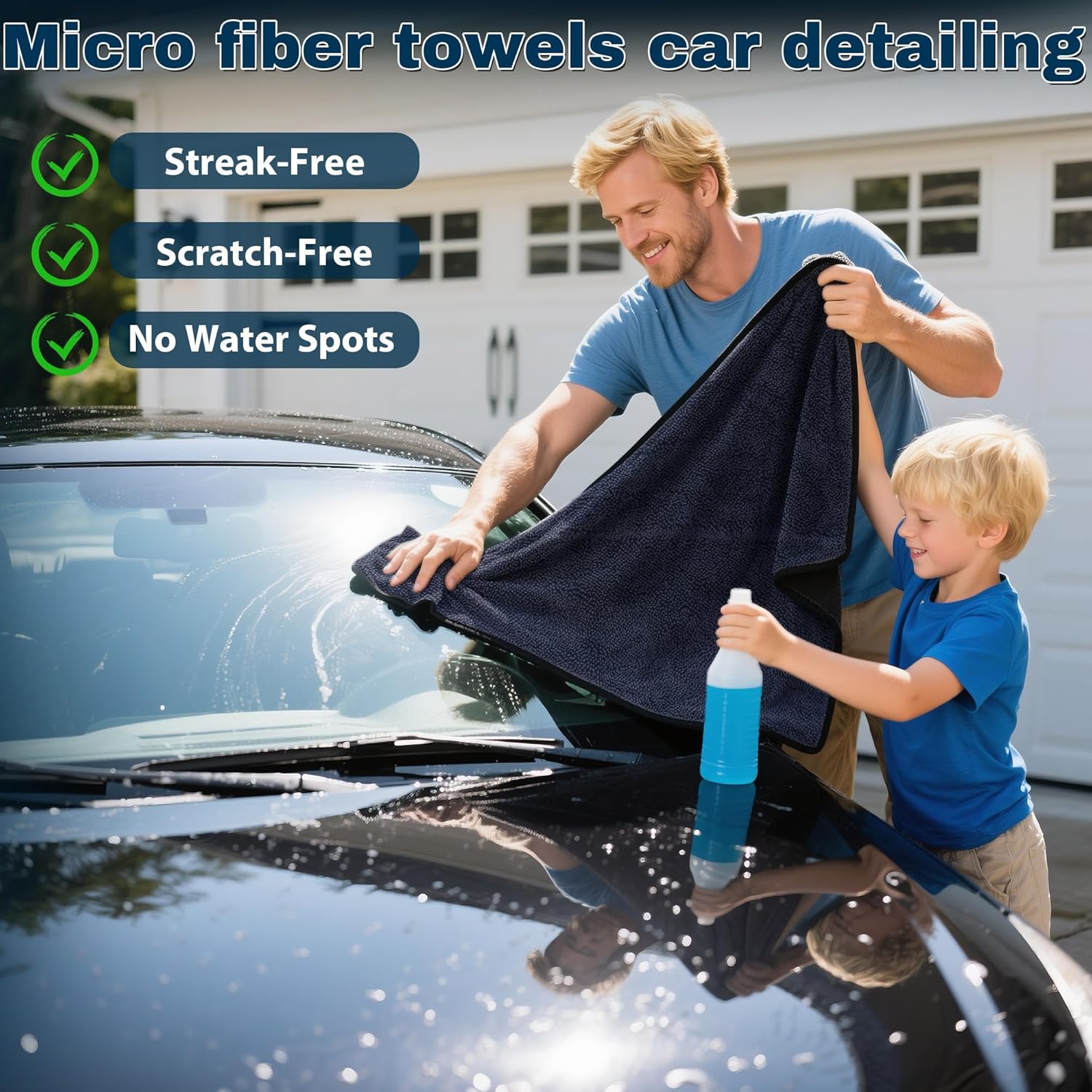 4PCS Microfiber Car Drying Tow - Microfiber Towel Detailing avaliação e preço