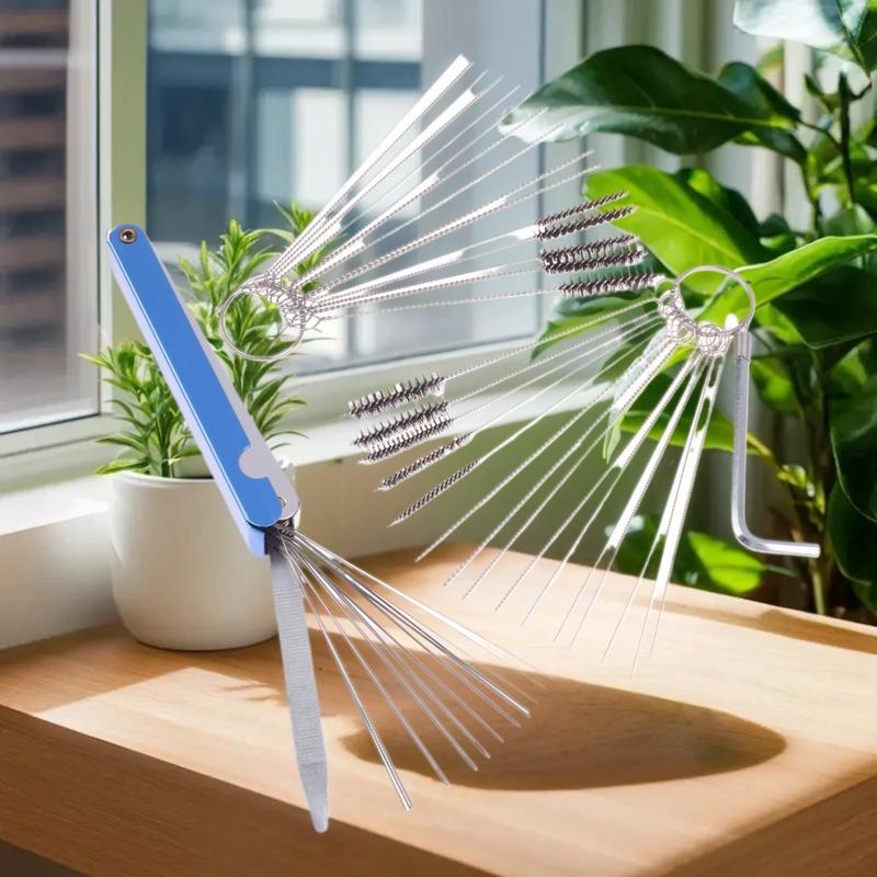 1 set of cleaning needles, bru - Car Cleaning Brush avaliação e preço