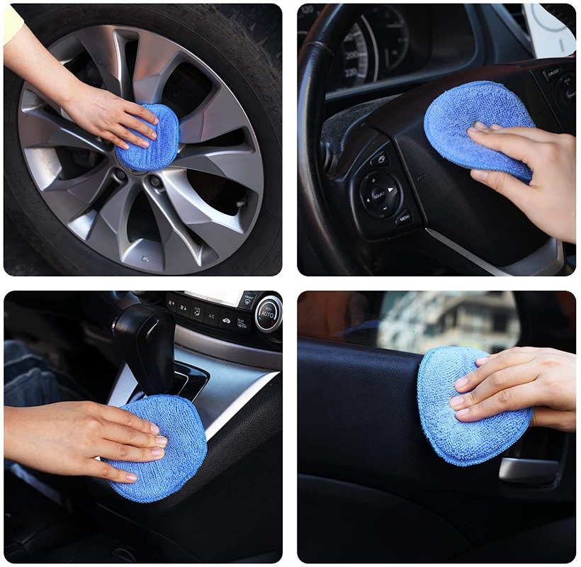 10Pcs Car Detailing Applicator - Wax Applicator Pad avaliação e preço