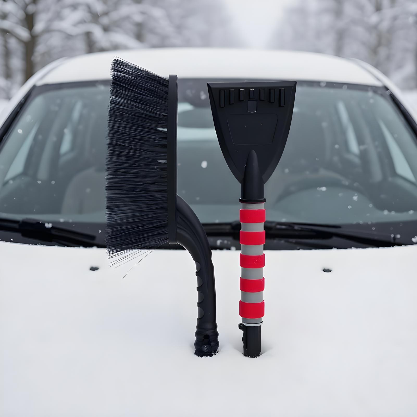 Car Scraper Snow Brush Windshi - Car Cleaning Brush avaliação e preço