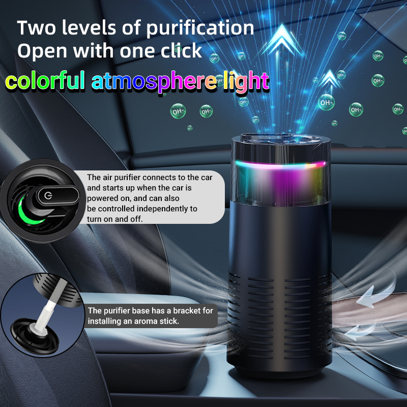 Mini Air Purifier with Aromath - Odor Eliminator Car avaliação e preço