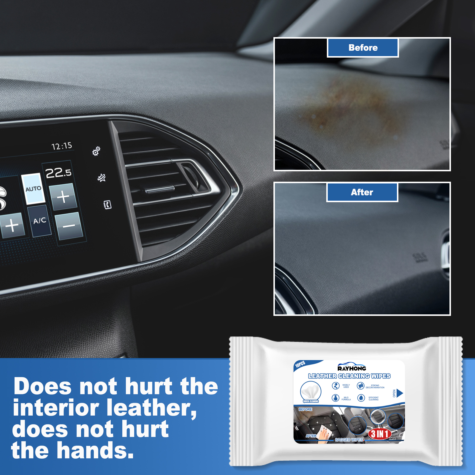 Rayhong Car Leather Cleaning W - Dirt Brush Interior avaliação e preço