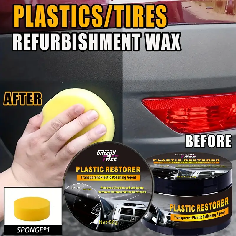 GREEDY TREE Automotive Plastic - Trim Restorer Plastic avaliação e preço