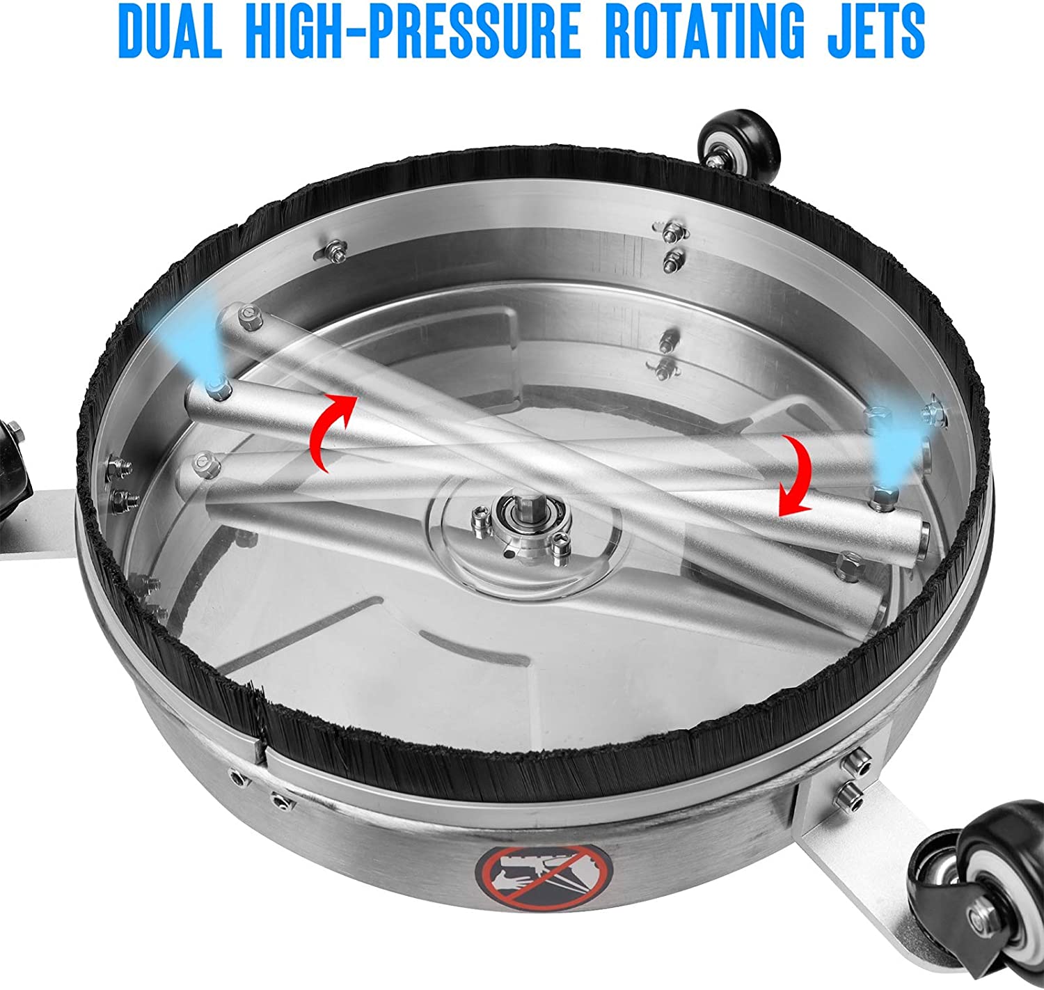 4000PSI 15 Inch Pressure Washe - Wheel Cleaner Alloy avaliação e preço