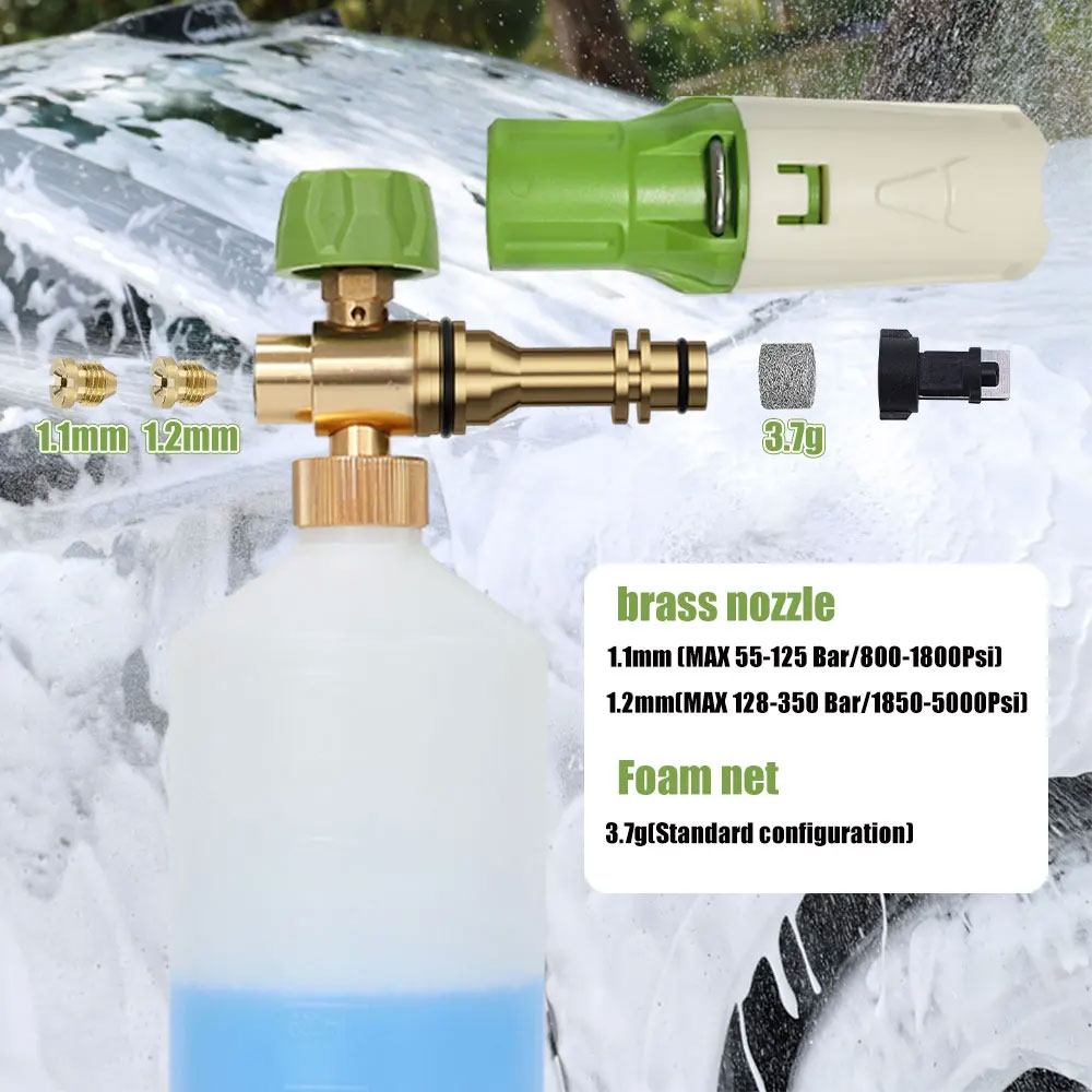 Aluminum Foam gun Lance Foam c - Foam Cannon Car Wash avaliação e preço