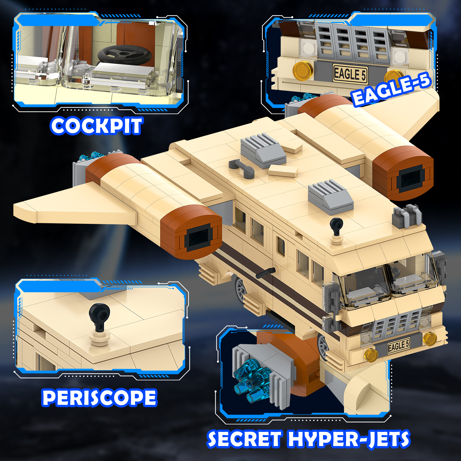 Space Balls Eagle 5 Building B - Interior Detailing Kit avaliação e preço