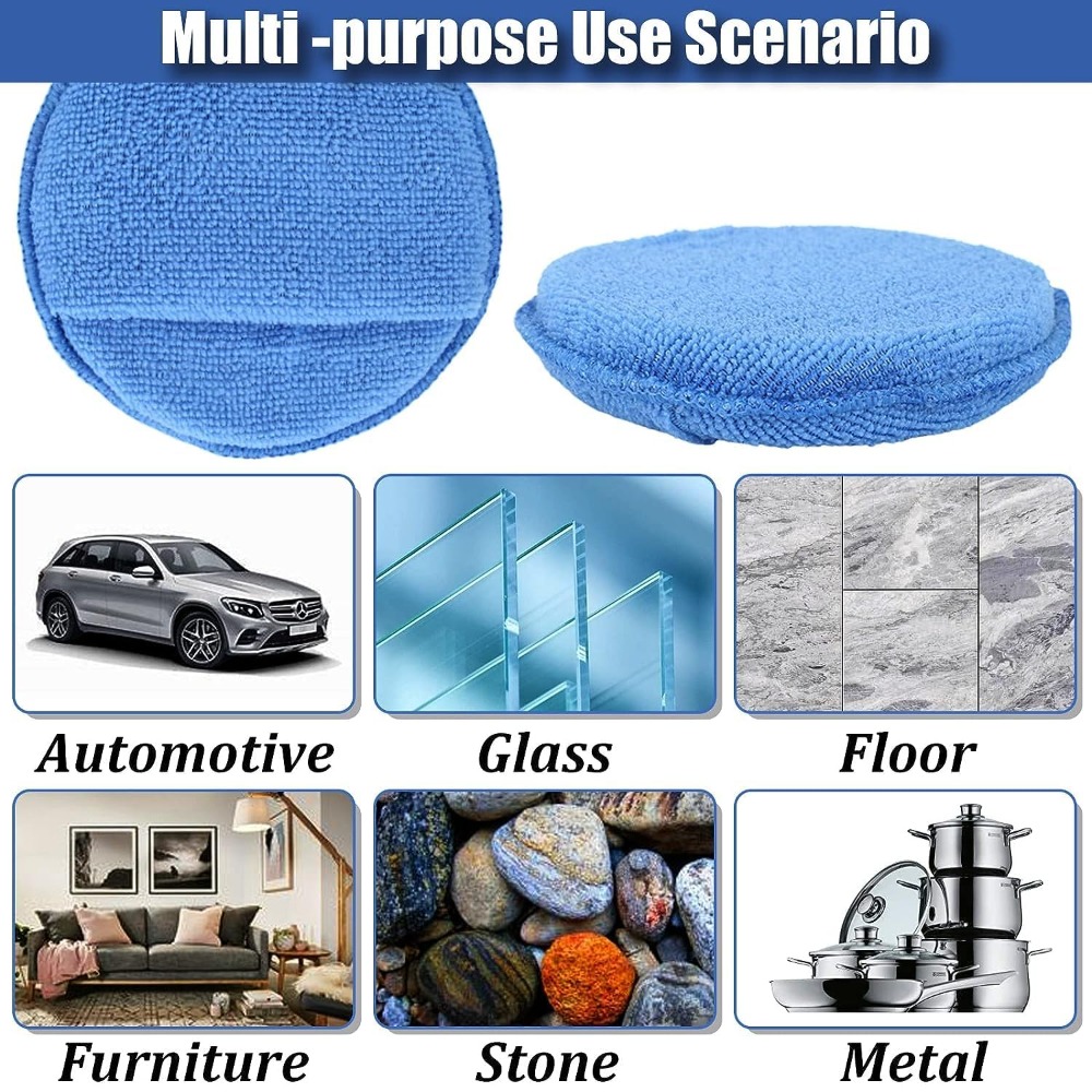 Microfiber Wax Applicator Pads - Wax Applicator Pad avaliação e preço