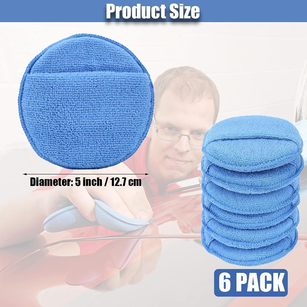 Microfiber Wax Applicator Pads - Wax Applicator Pad avaliação e preço