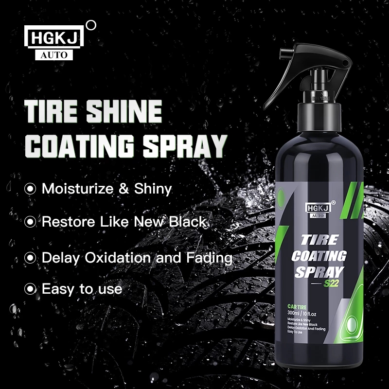 2026 Hot Tyre Gloss Tire Coati - Tire Shine Spray Sealant avaliação e preço