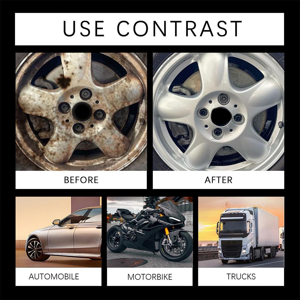 120ML 1/2/3PCS Car Wheel Rust  - Wheel Cleaner Alloy avaliação e preço