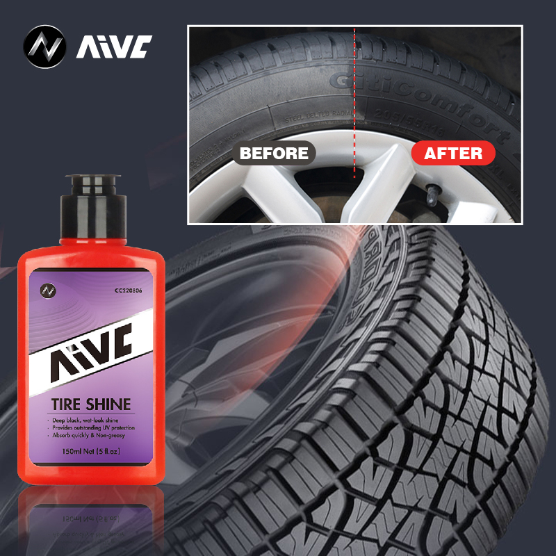Tire Shine AIVC Tyre Gloss Coa - Tire Shine Spray Sealant avaliação e preço