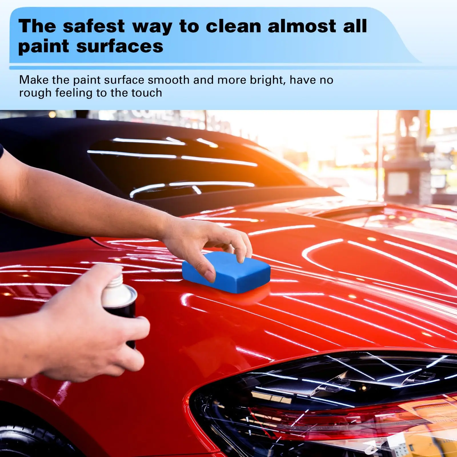 1-10Pcs Car Cleaning Clay Bar  - Clay Bar Lubricant avaliação e preço