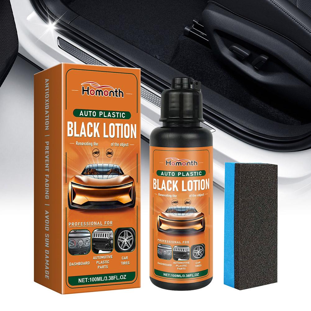 Car Plastic Restorer Black Lot - Trim Restorer Plastic avaliação e preço