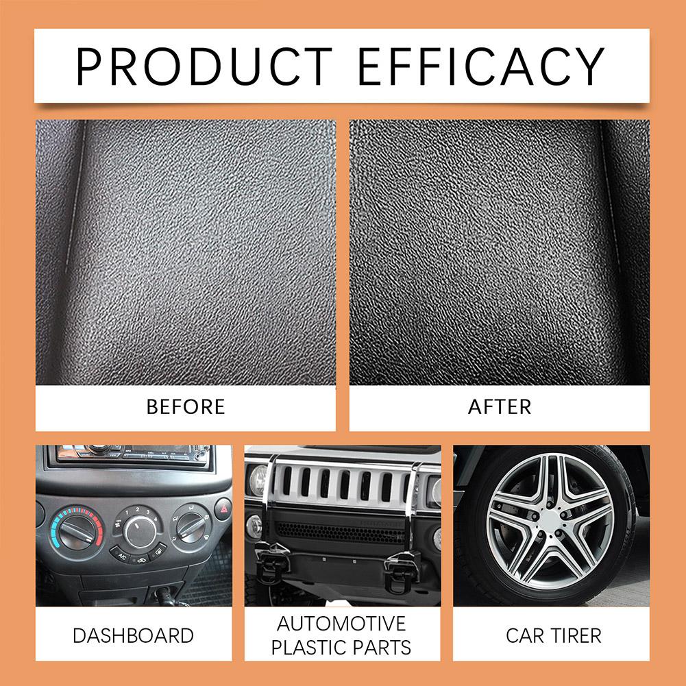Car Plastic Restorer Black Lot - Trim Restorer Plastic avaliação e preço