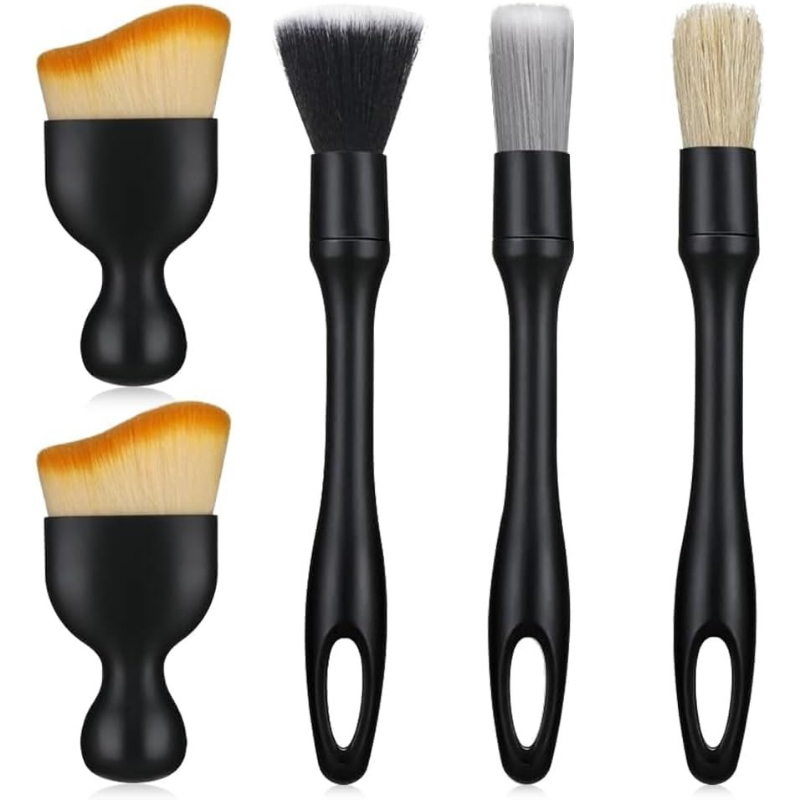 5pcs Automotive Detail Brush K - Interior Detailing Kit avaliação e preço