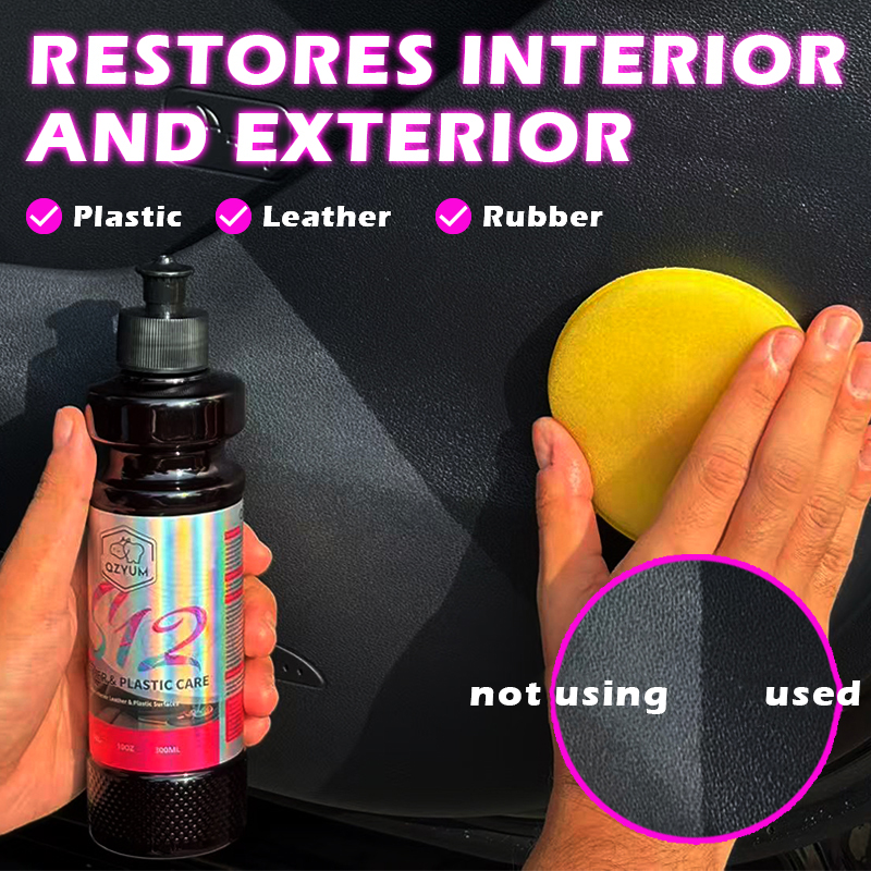 QZYUM Plastic & Trim Restorer, - Trim Restorer Plastic avaliação e preço