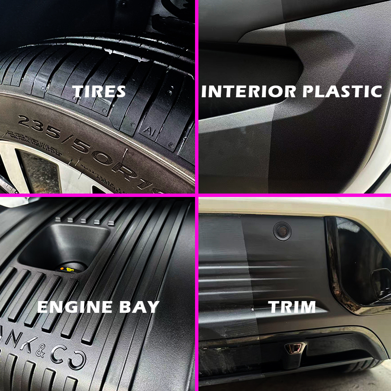 QZYUM Plastic & Trim Restorer, - Trim Restorer Plastic avaliação e preço
