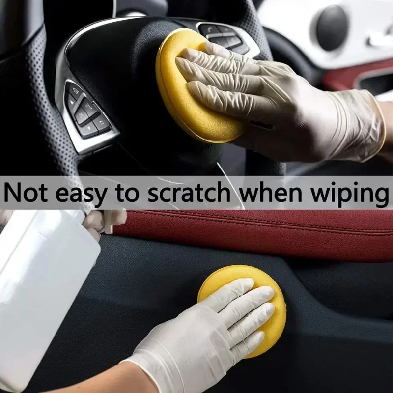 6PCS Car Care Foam Wax Applica - Wax Applicator Pad avaliação e preço