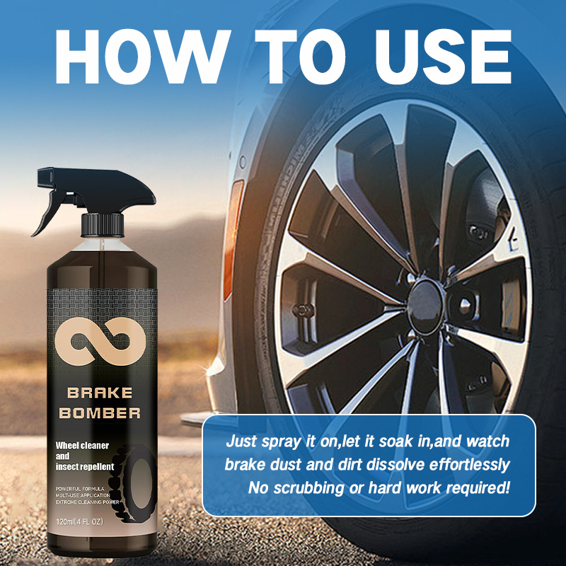 120ML Brake Bomber Car Hub Whe - Wheel Cleaner Alloy avaliação e preço