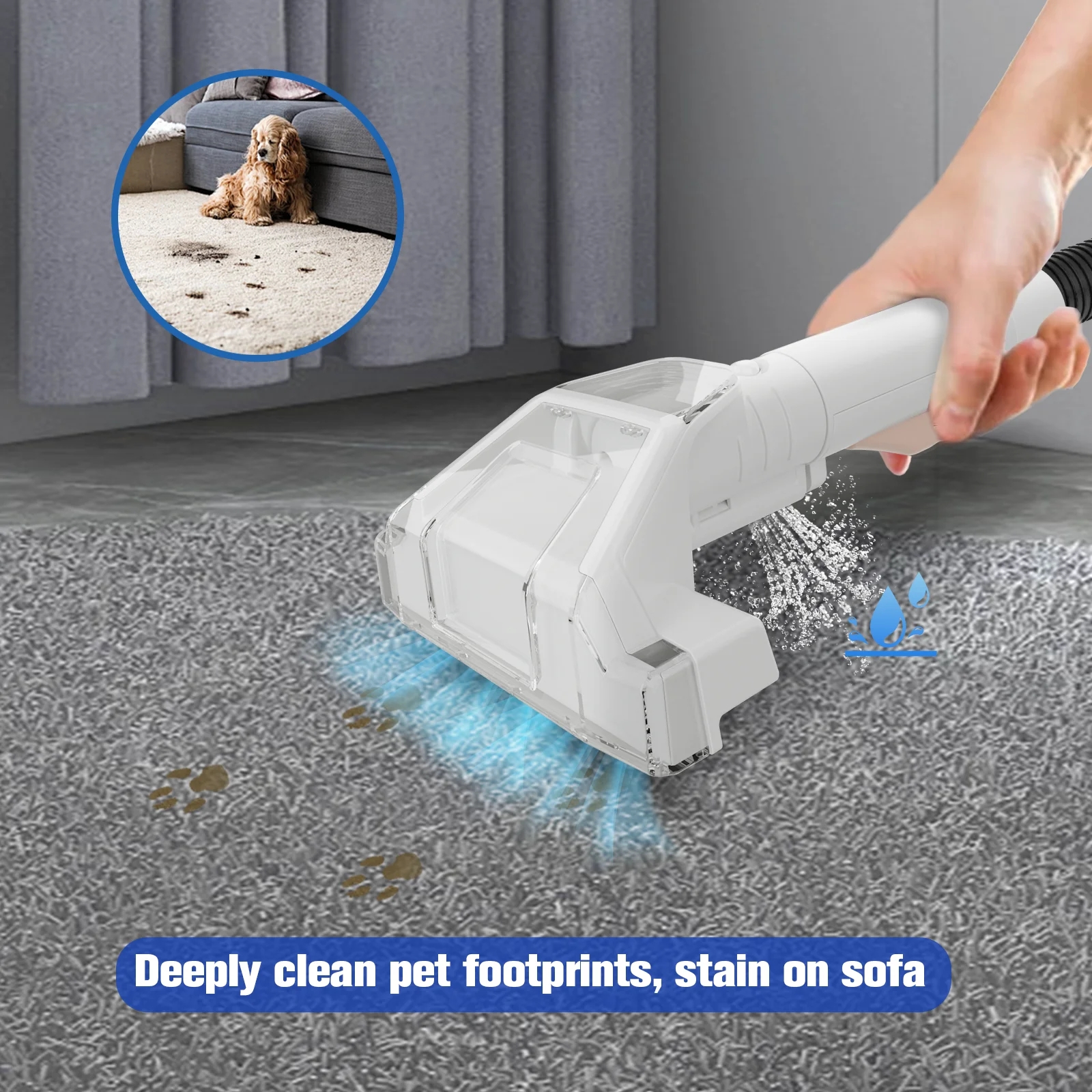 Latest Portable Home Appliance - Seat Cleaner Fabric avaliação e preço