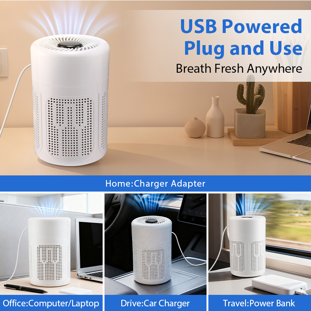 Portable Car Air Purifier Offi - Odor Eliminator Car avaliação e preço