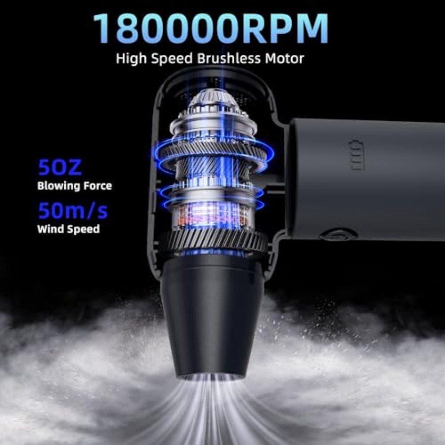 3-Gear Electric Portable Air D - Dryer Car Blower avaliação e preço